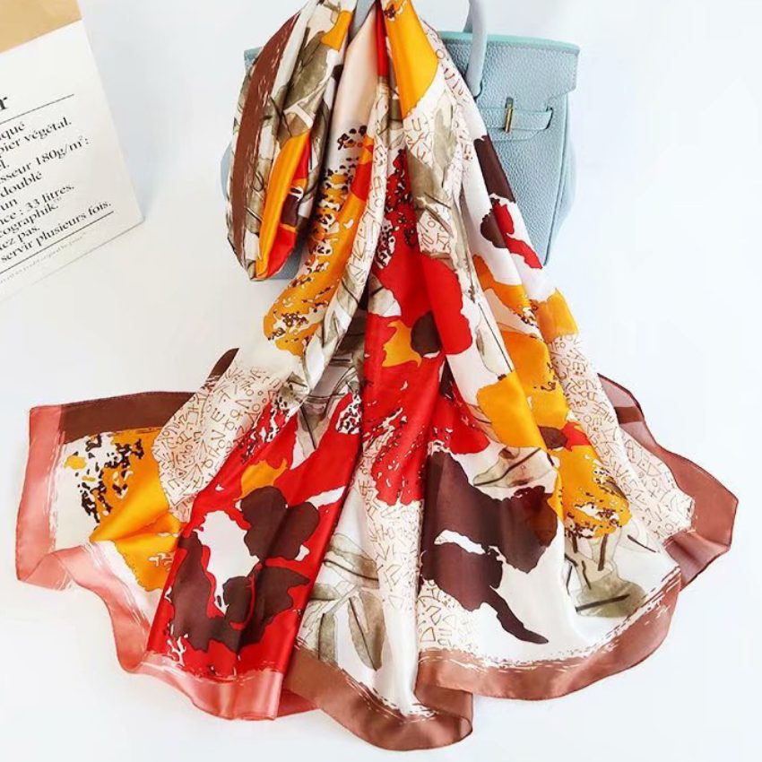 VMIS012 Imitation Silk Scarf