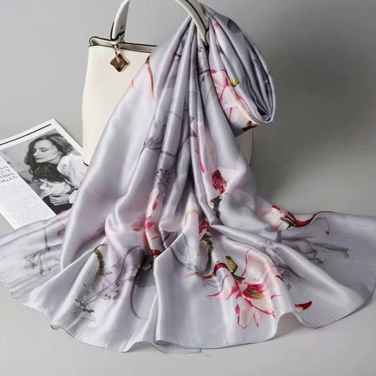 VMIS018 Imitation Silk Scarf