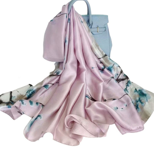 VMIS019 Imitation Silk Scarf