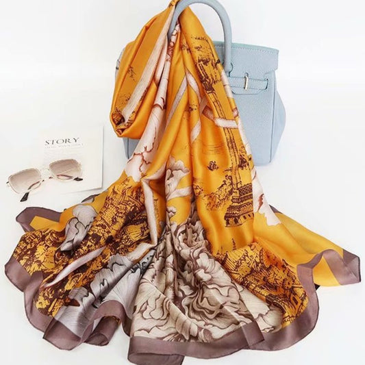 VMIS020 Imitation Silk Scarf