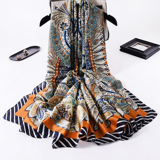VMIS022 Imitation Silk Scarf