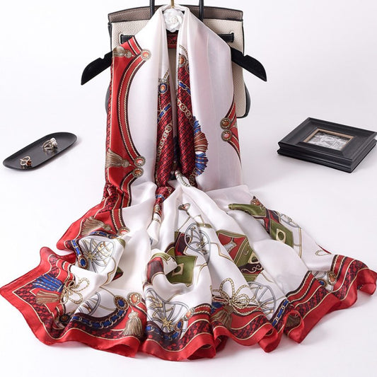 VMIS025 Imitation Silk Scarf