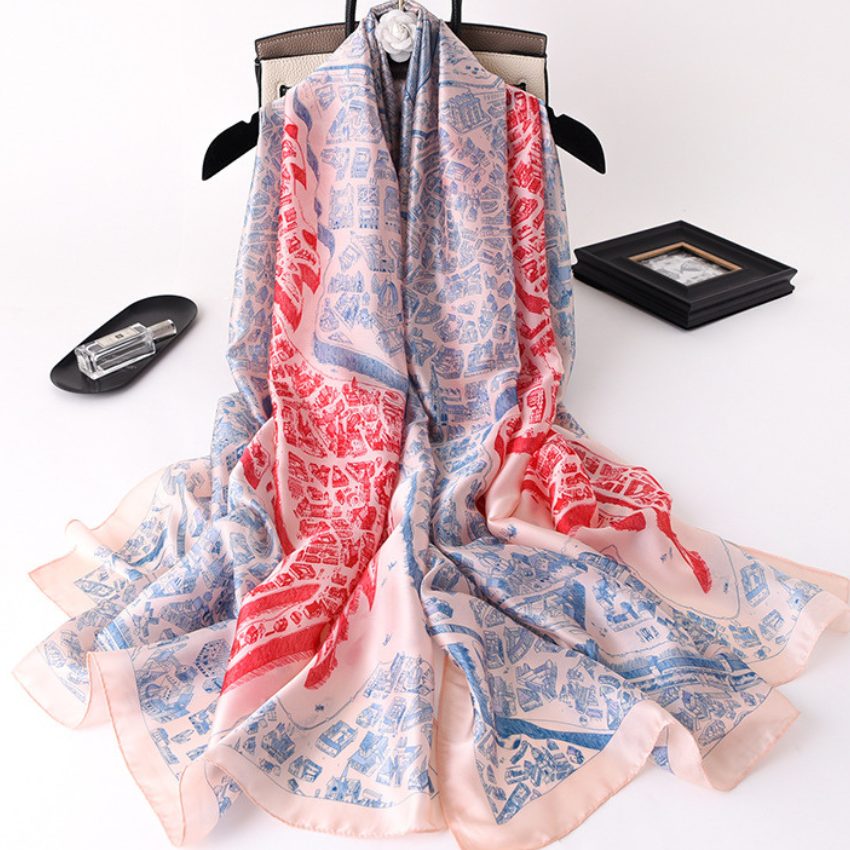 VMIS036 Imitation Silk Scarf