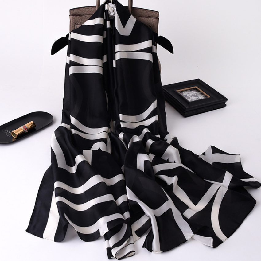 VMIS045 Imitation Silk Scarf