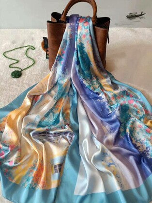 VMIS046 Imitation Silk Scarf