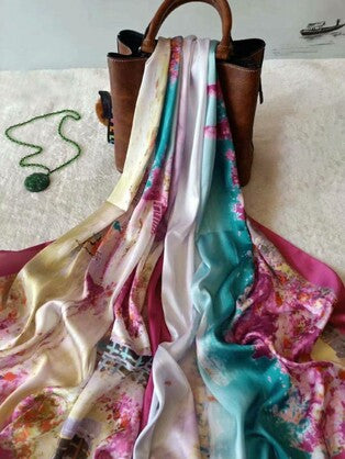 VMIS047 Imitation Silk Scarf