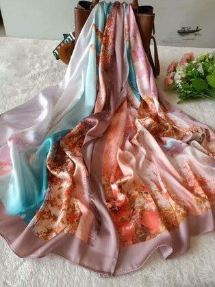 VMIS048 Imitation Silk Scarf