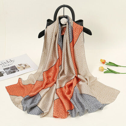 VMIS051 Imitation Silk Scarf