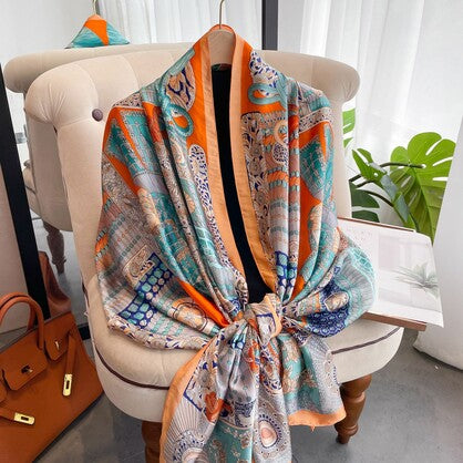 VMIS056 Imitation Silk Scarf