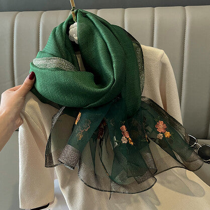 VMRS025 Silk Blend Scarf