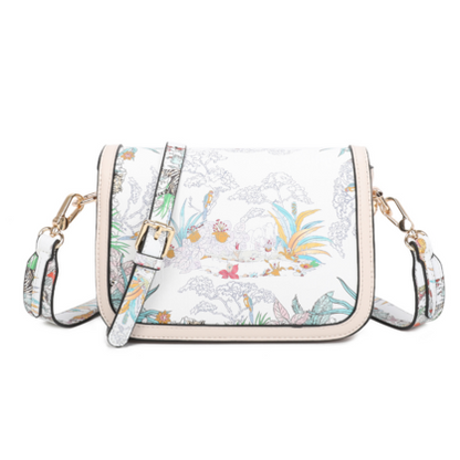 VERA MAY WESLEY BEIGE VEGAN FASHION HANDBAG
