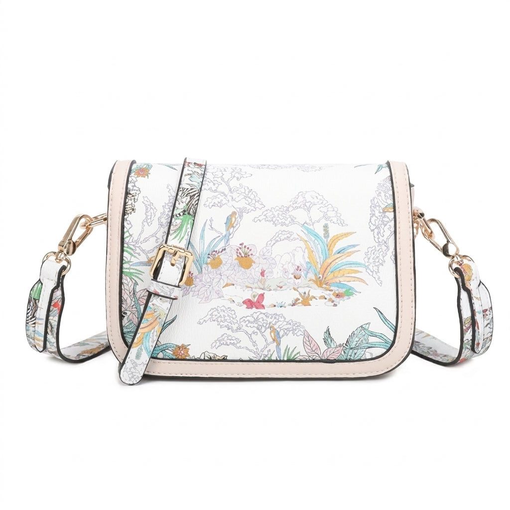 WESLEY Beige - Vegan Fashion Handbag
