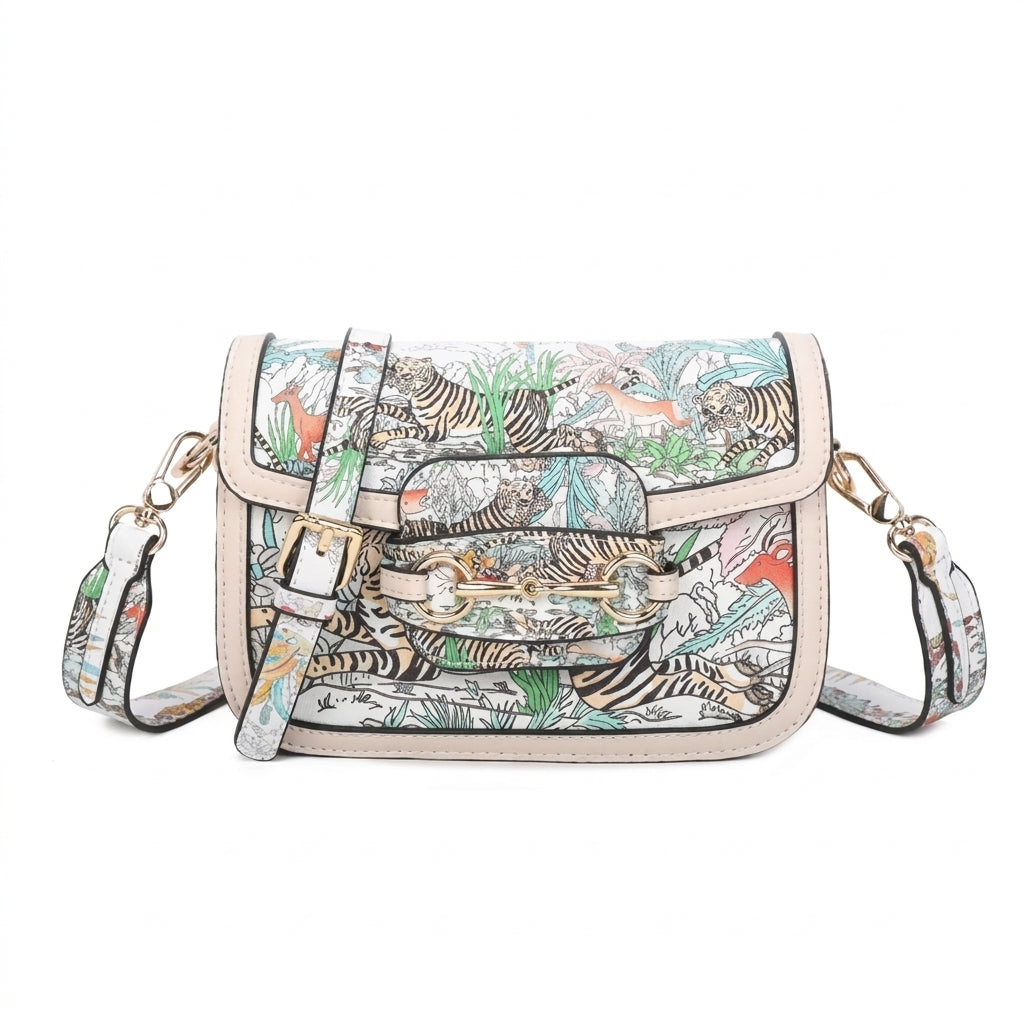 WESLEY Beige - Vegan Fashion Handbag