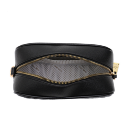 VERA MAY WILLOW BLACK VEGAN LEATHER HANDBAG