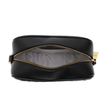 VERA MAY WILLOW BLACK VEGAN LEATHER HANDBAG