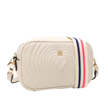 VERA MAY WILLOW BEIGE VEGAN LEATHER HANDBAG