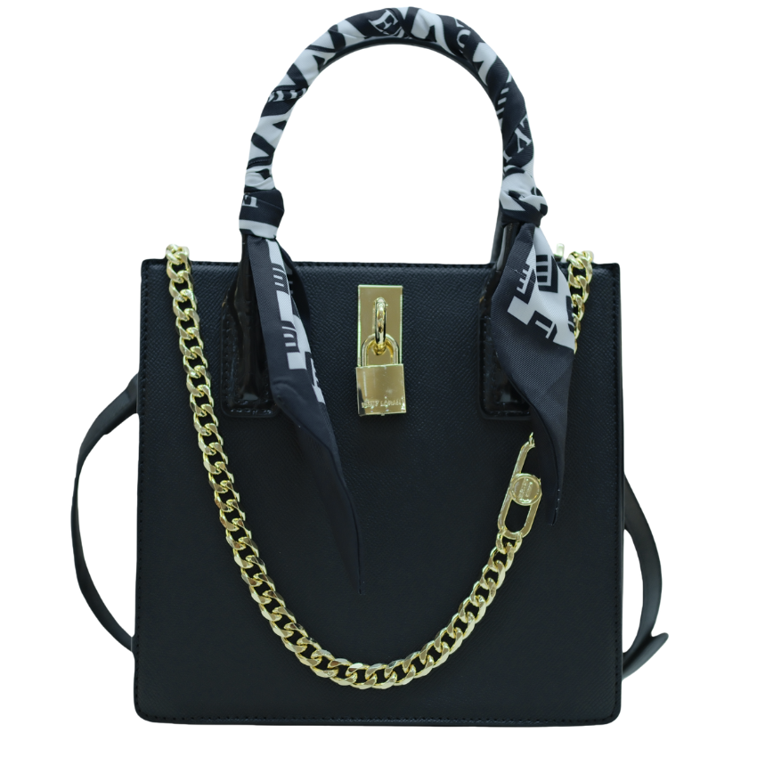 Vera May Bliss Black vegan handbag