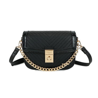 VERA MAY FRANKIE BLACK VEGAN FASHION HANDBAG