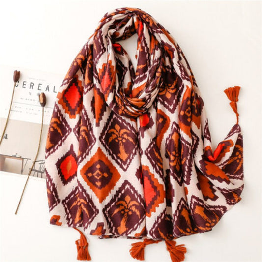 VMCS025 Vera May Cotton Scarf