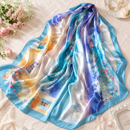 VMIS046 Imitation Silk Scarf