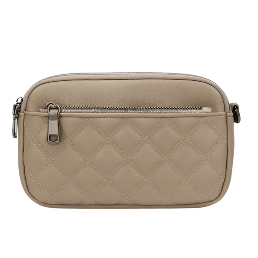 WENDAL GENUINE LEATHER VERA MAY NATURAL HANDBAG