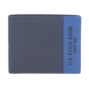 US POLO ASSN LEATHER MENS WALLET