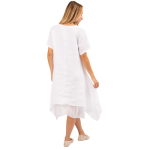 6345 WHITE LINEN DRESS B WEB