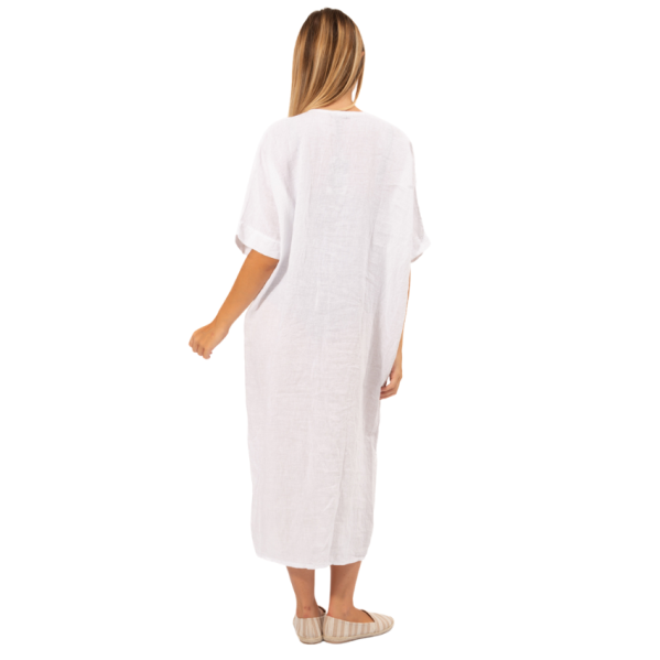 VERA MAY LINEN ITALIAN DRESS