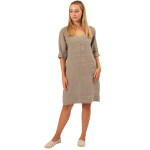 6388 LINEN DRESS TAUPE F WEB (1)