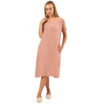 6427 BLUSH LINEN DRESS F WEB