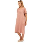 6427 BLUSH LINEN DRESS S WEB